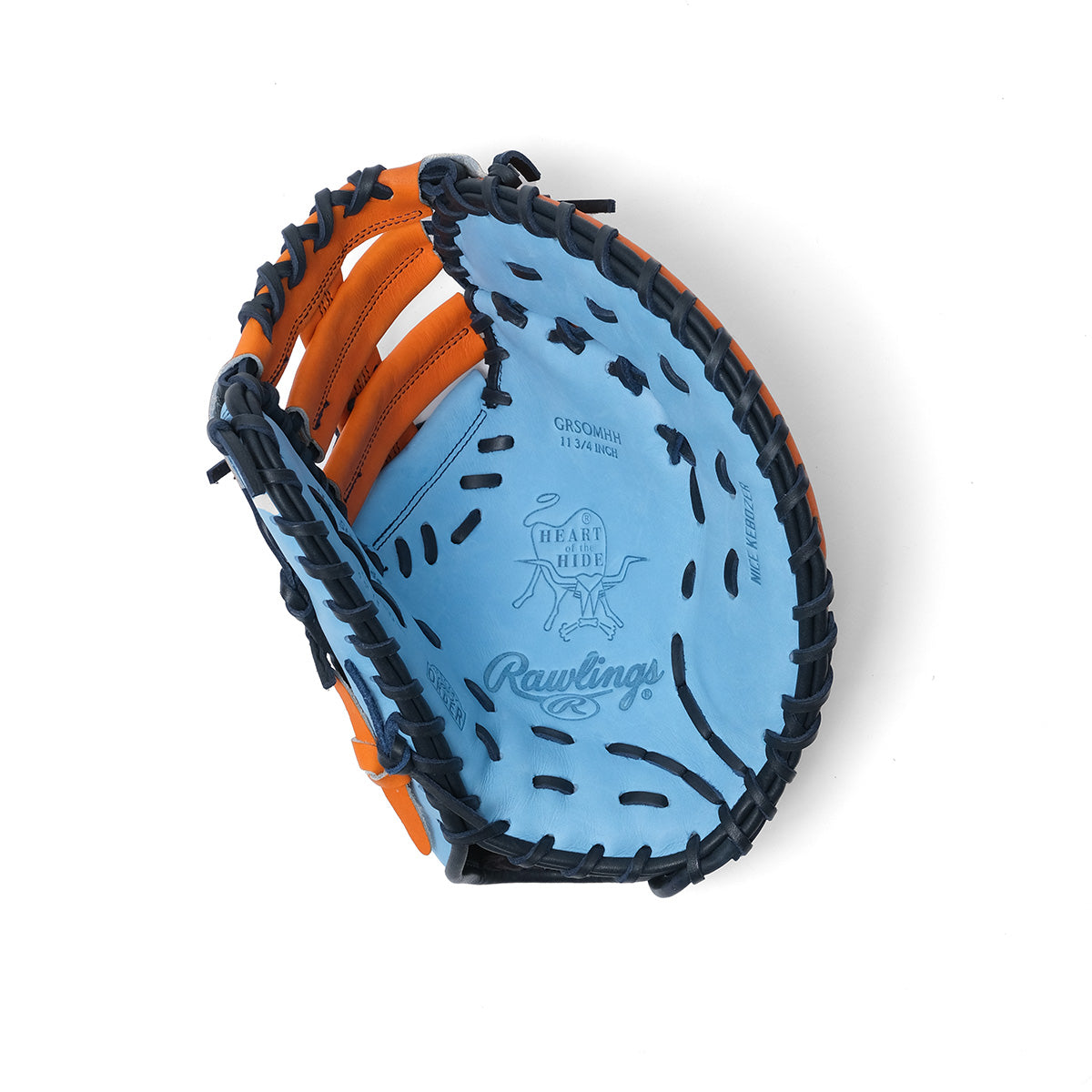 RAWLINGS FIRST BASE MITT CUSTOMIZED BY KEBOZ
