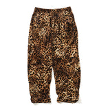 Pantaloni di velluto leopardo